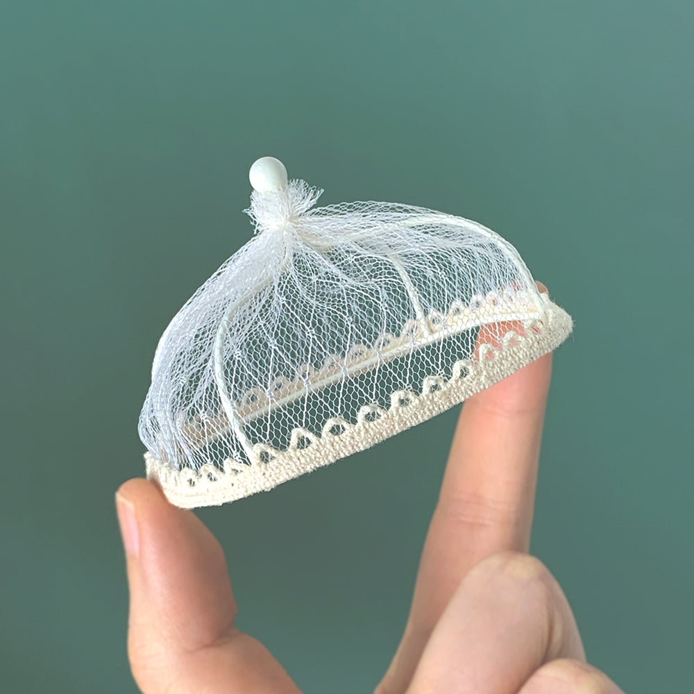 Food Cover Dollhouse-1/6 1/12 Scale Dollhouse Miniature