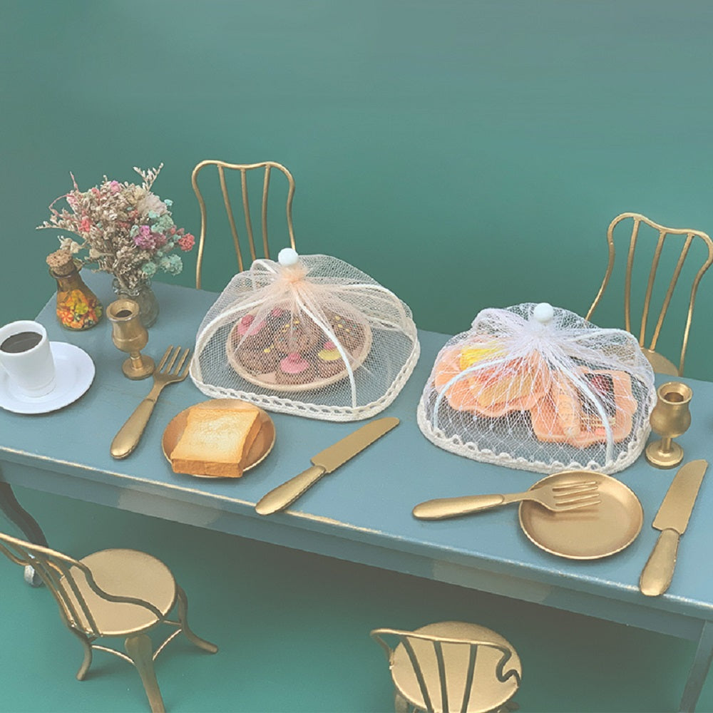 Food Cover Dollhouse-1/6 1/12 Scale Dollhouse Miniature