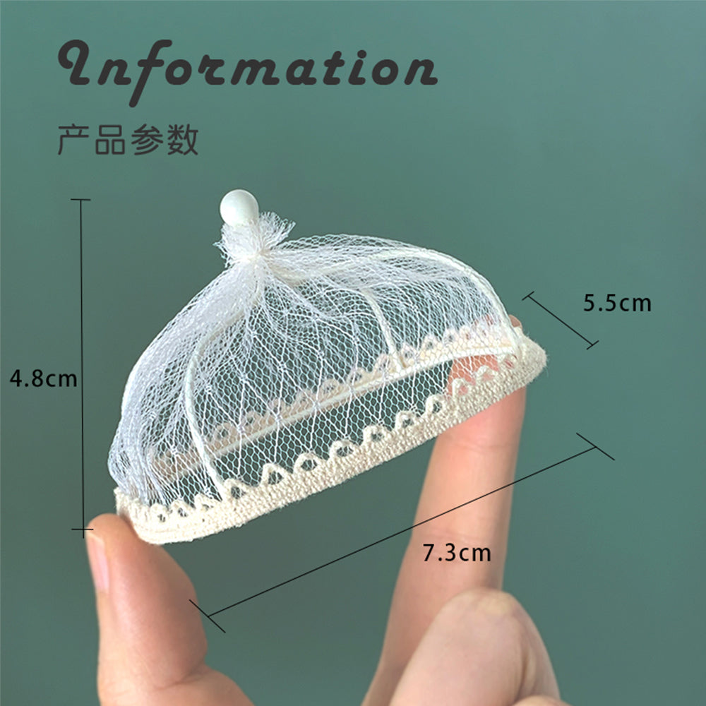 Food Cover Dollhouse-1/6 1/12 Scale Dollhouse Miniature