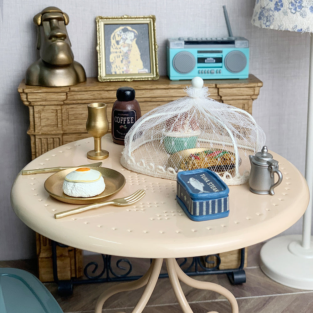 Food Cover Dollhouse-1/6 1/12 Scale Dollhouse Miniature