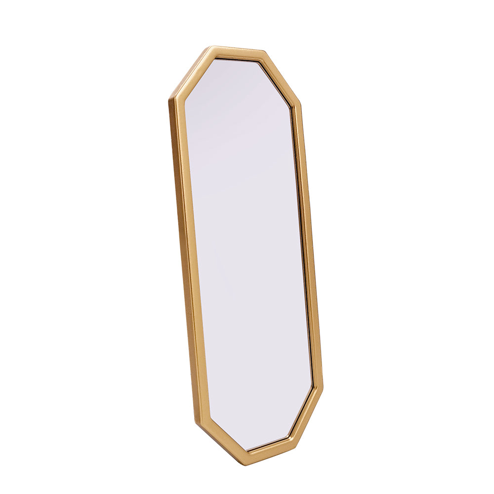 Indoor Mirror Dollhouse -Golden 1/6 Scale Dollhouse Miniature - 1:6 scale dollhouse miniature in metal