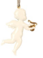 Christmas Ornaments - Angel Set 3 Pcs Metal Double Sided Crafts - miniature metal Christmas ornament in metal, view 5