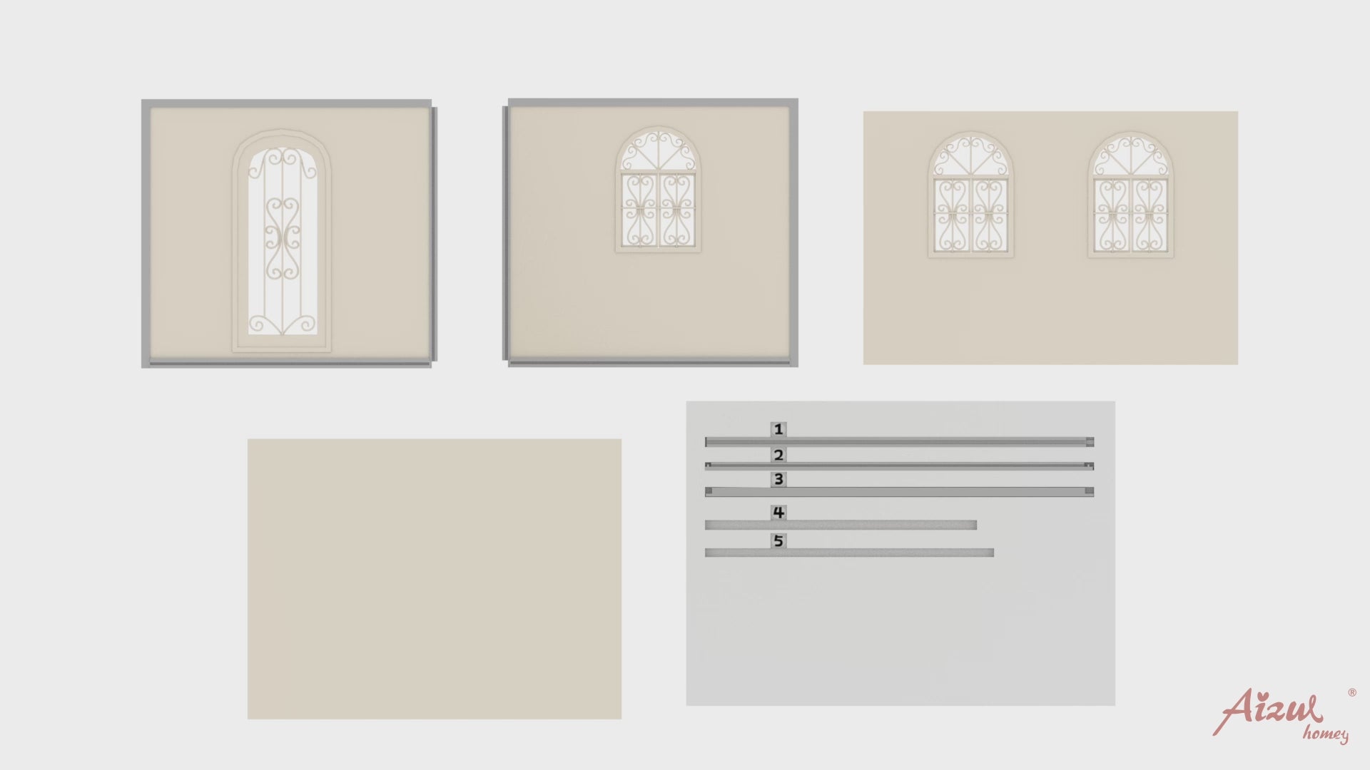 Video preview showing how to assemble the 1:6 scale Aizulhomey dollhouse roombox with included tools